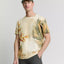 NO EXCESS Printed Crewneck T-Shirt - Taupe