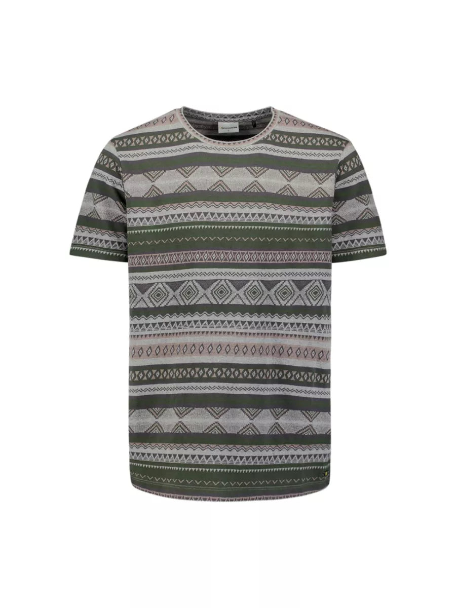 NO EXCESS T-Shirt Crewneck - Grey Melange