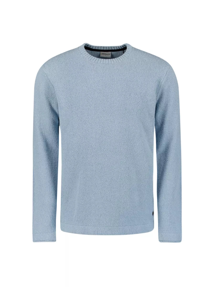 NO EXCESS Pullover Crewneck - Dusty Blue