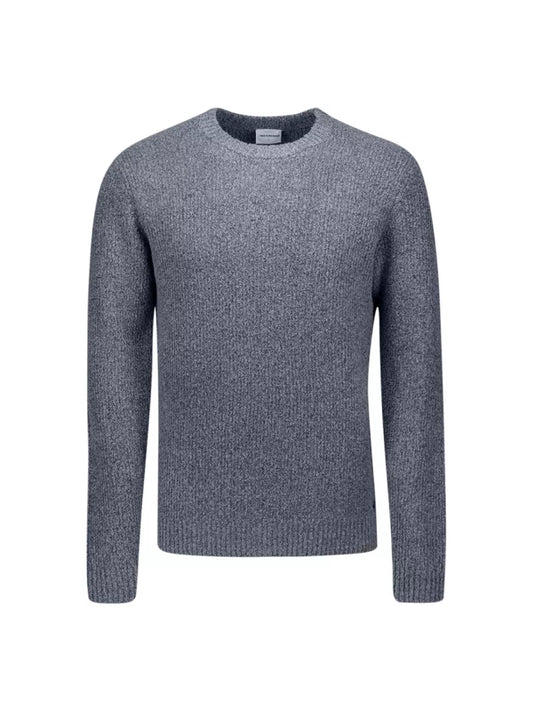 NO EXCESS Pullover Crewneck - Washed Blue
