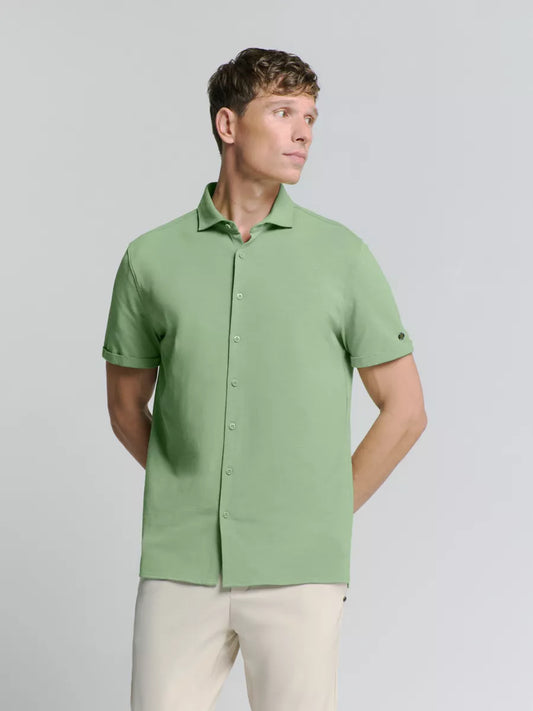 NO EXCESS Jersey Shirt - Groen
