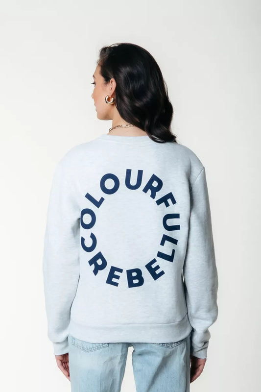 COLORFUL REBEL Logo Circle Relaxed Sweat