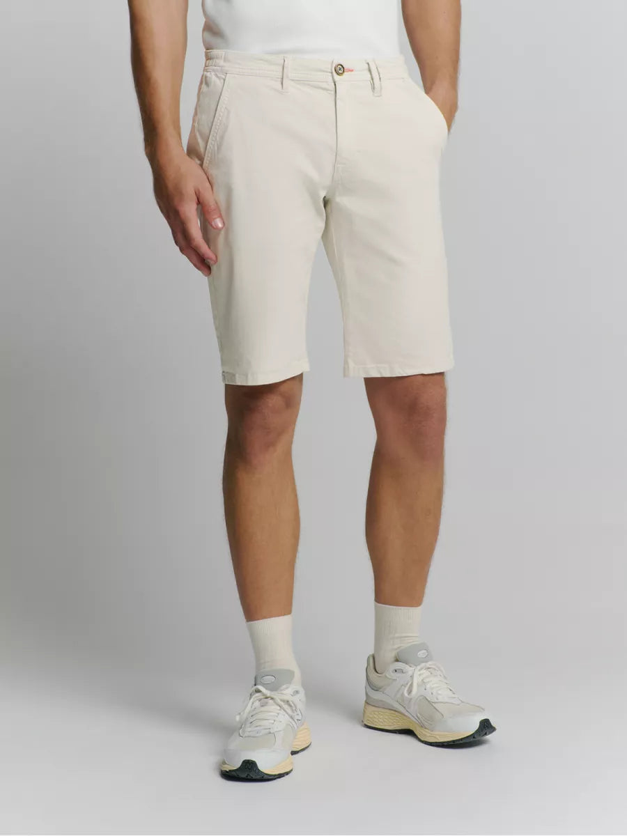 NO EXCESS Short Chino Garment Dyed Twill Stretch