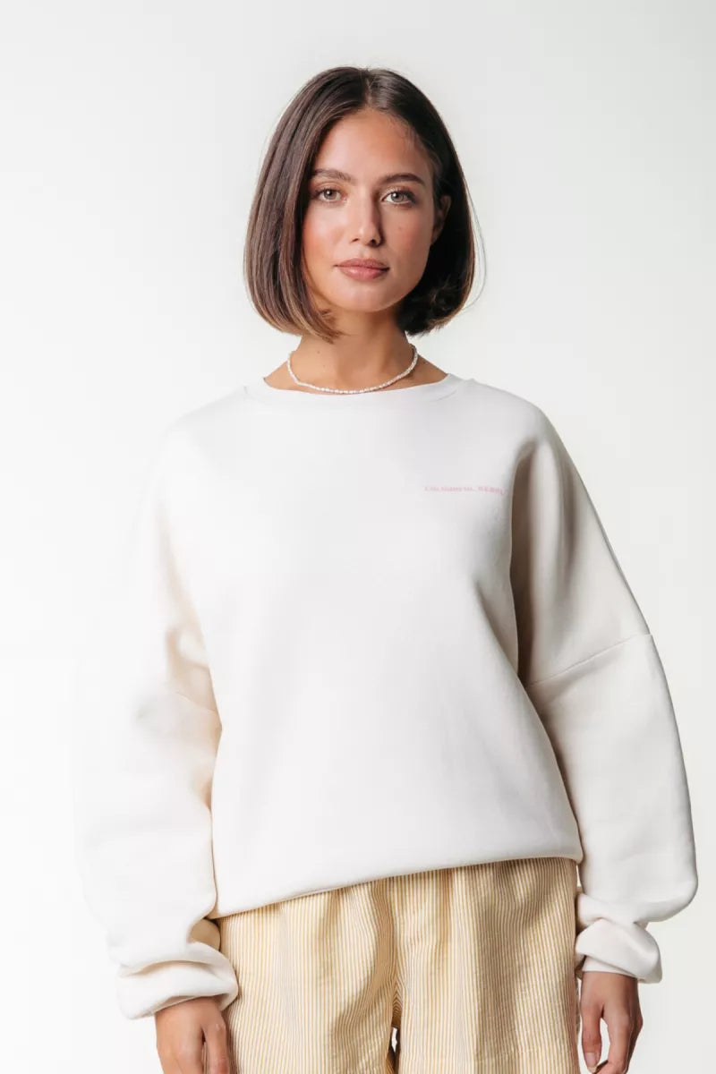 COLORFUL REBEL Summer Shell Dropped Shoulder Sweat