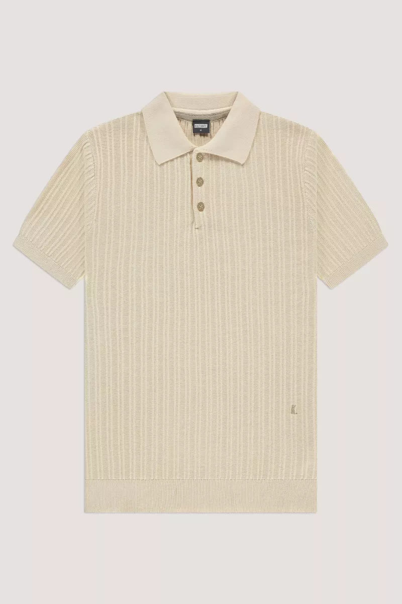 KULTIVATE Polo Vertical - Ecru
