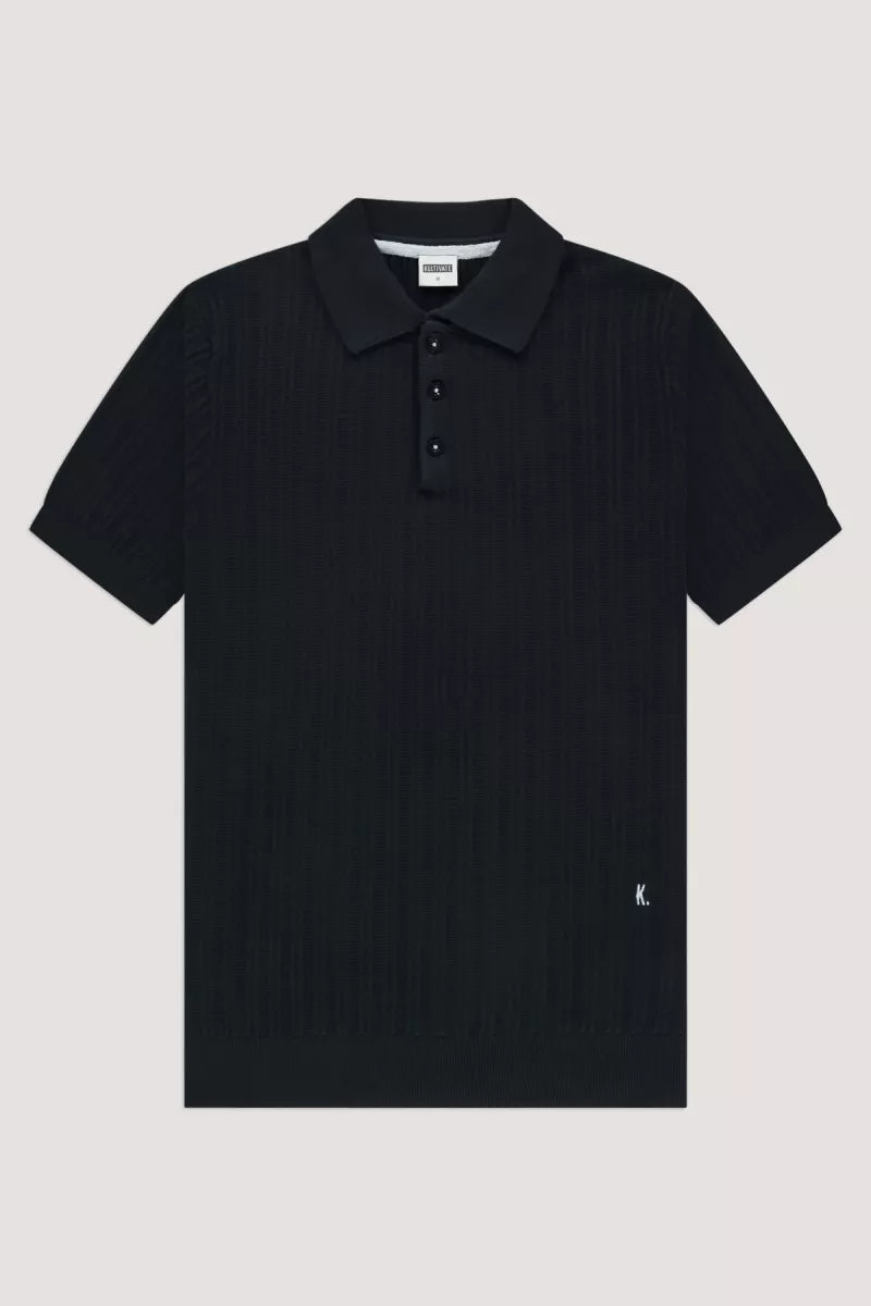 KULTIVATE Polo Vertical - Dark Navy