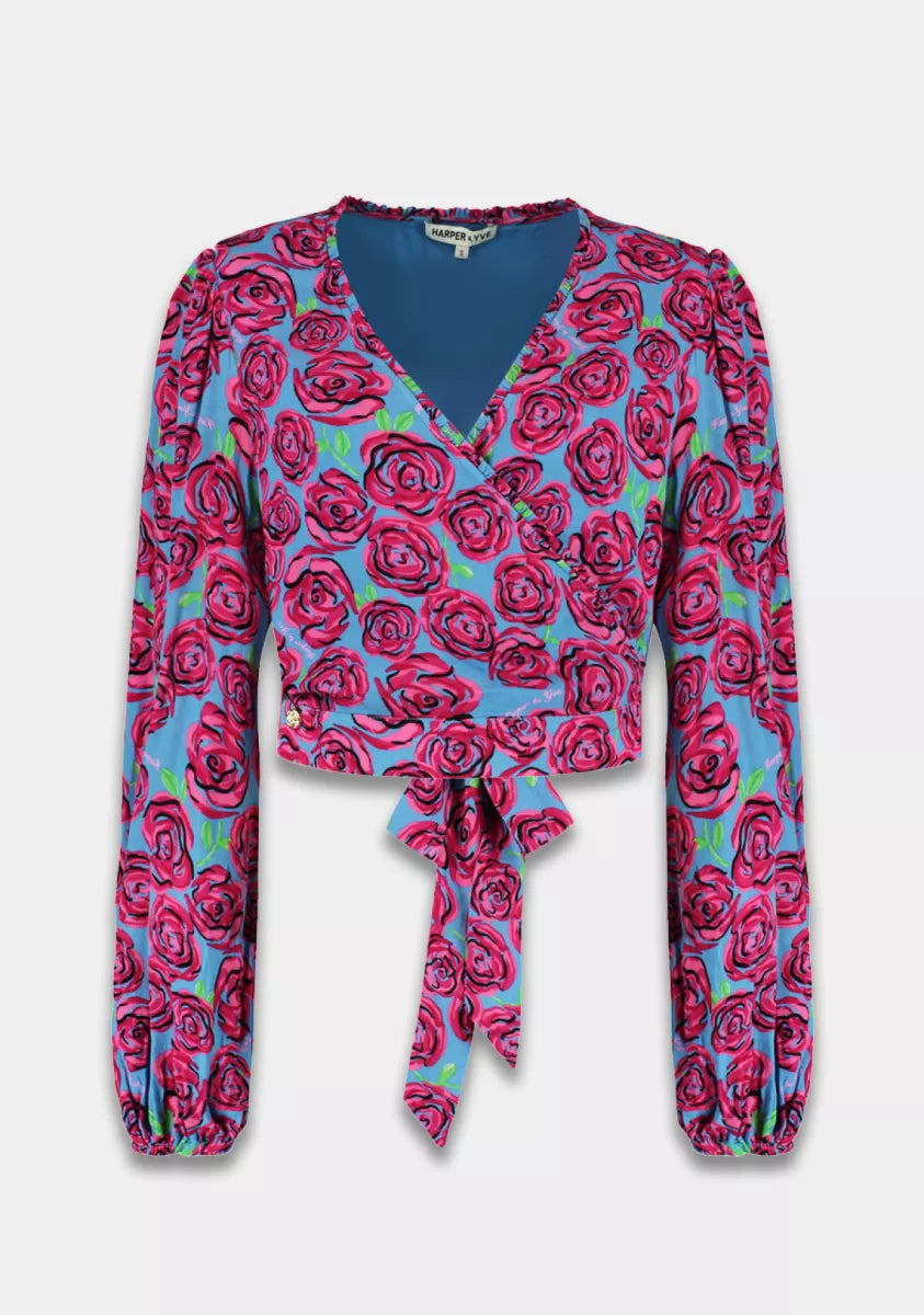 HARPER & YVE Flora Wrap Blouse