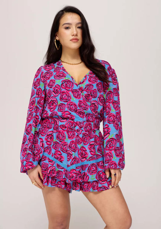 HARPER & YVE Flora Wrap Blouse