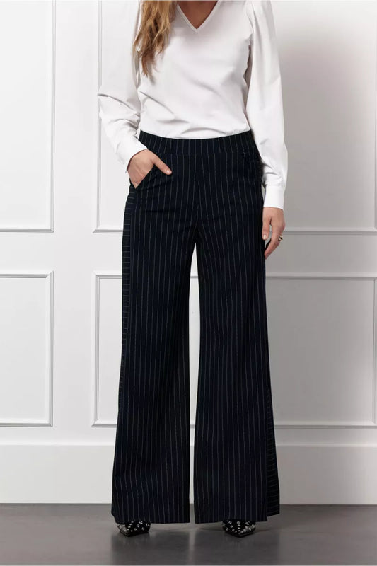 STUDIO ANNELOES Pilar Pinstripe trousers