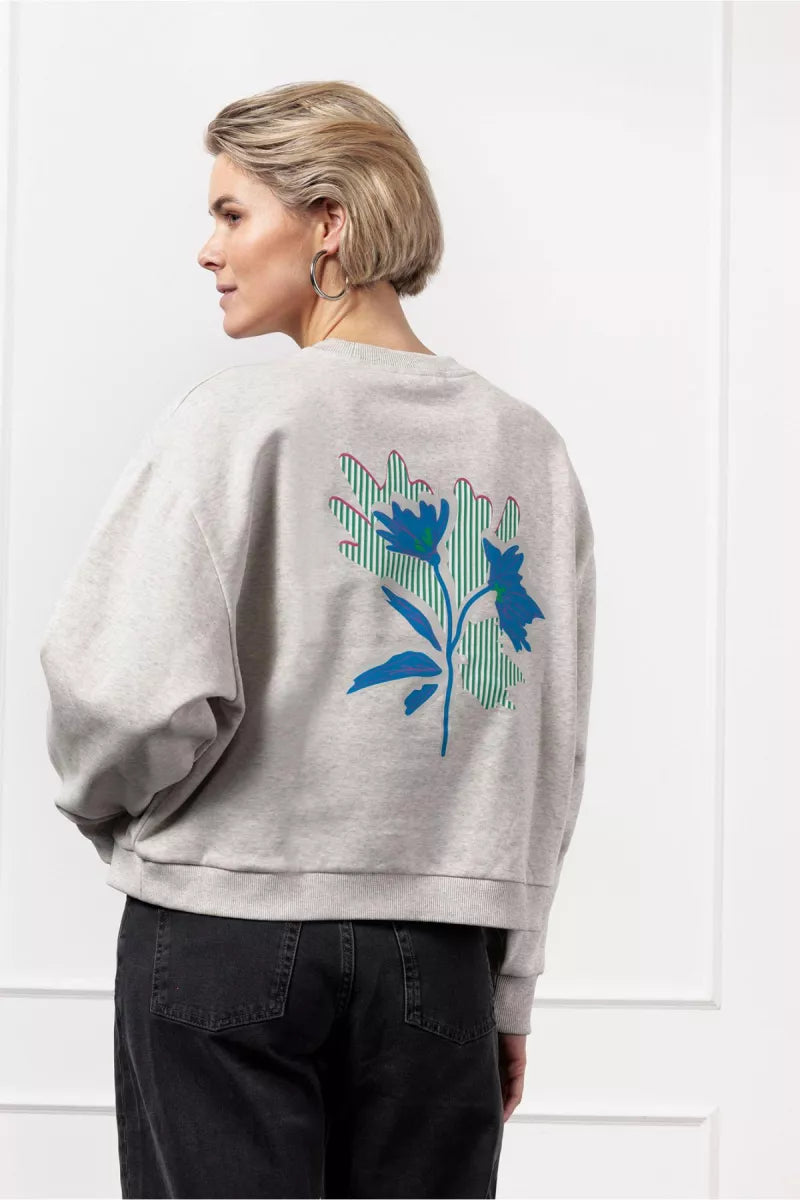 STUDIO ANNELOES Nina print sweater