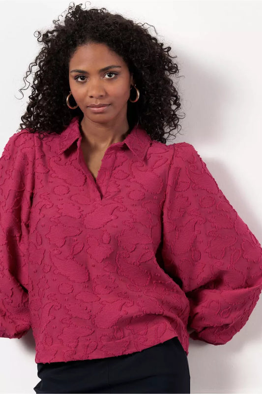STUDIO ANNELOES Rianne jacquard top