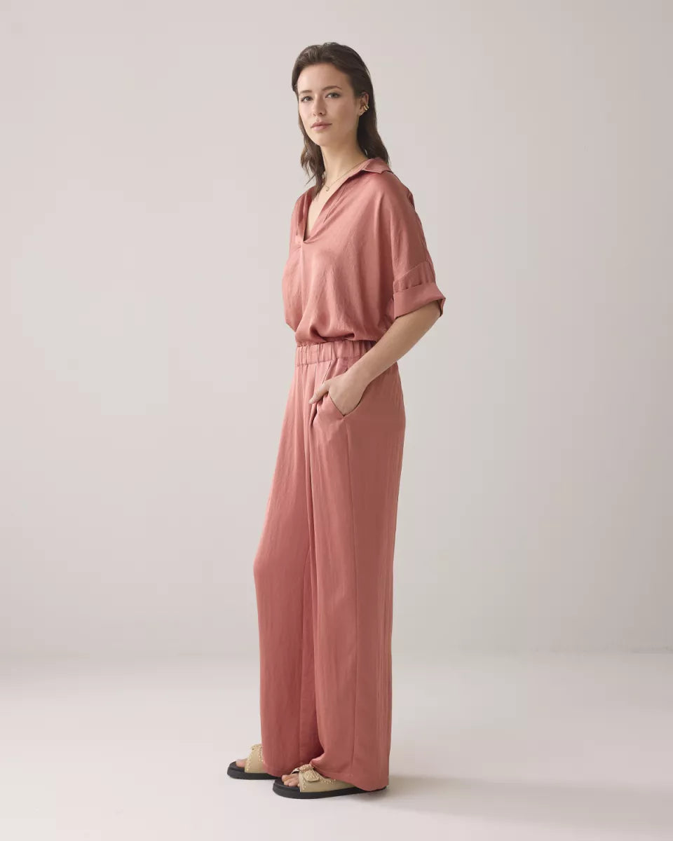 SUMMUM Trousers heavy silky touch