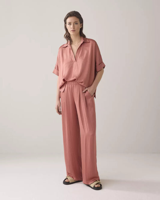 SUMMUM Trousers heavy silky touch