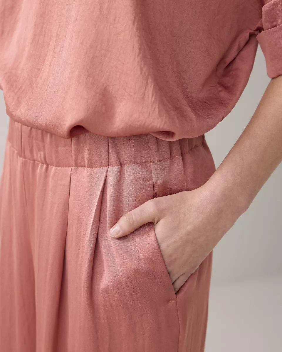 SUMMUM Trousers heavy silky touch