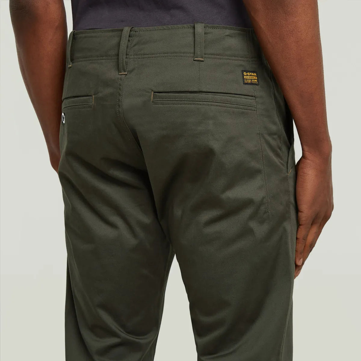 G-STAR Mosa Straight chino - Asfalt