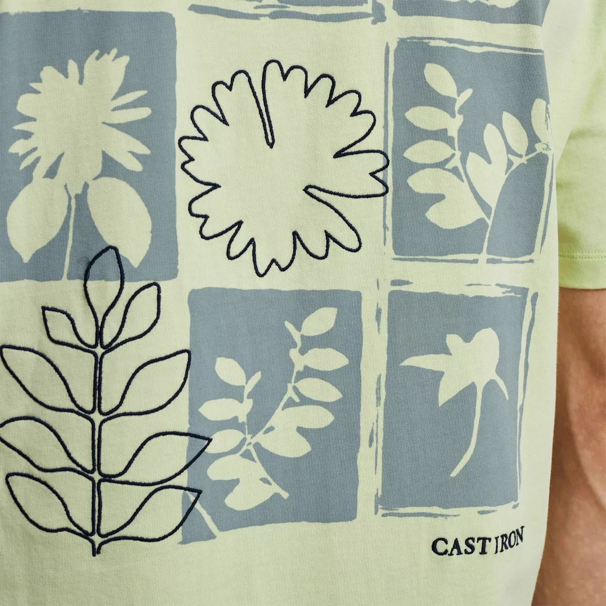 CAST IRON short sleeve R-neck