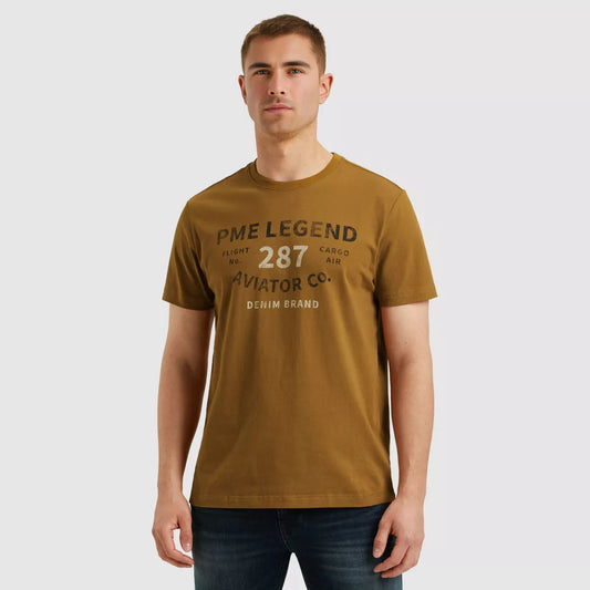 PME-LEGEND T-Shirt - Bruin
