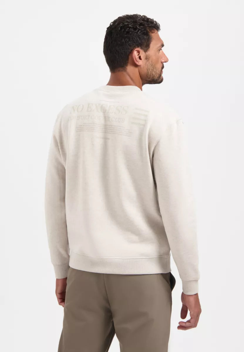 NO EXCESS Sweater Crewneck Melange