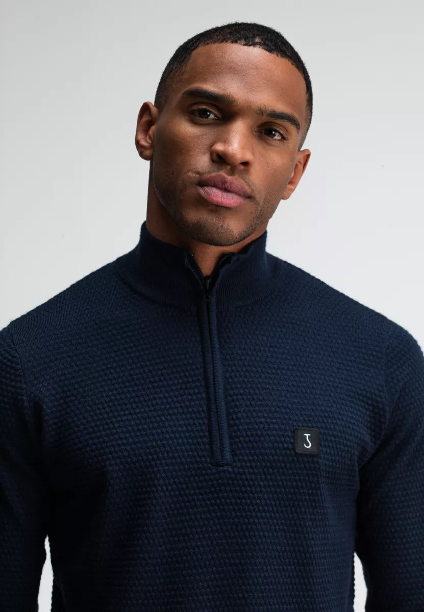 BUTCHER OF BLUE Structure Halfzip - Alaska Blue