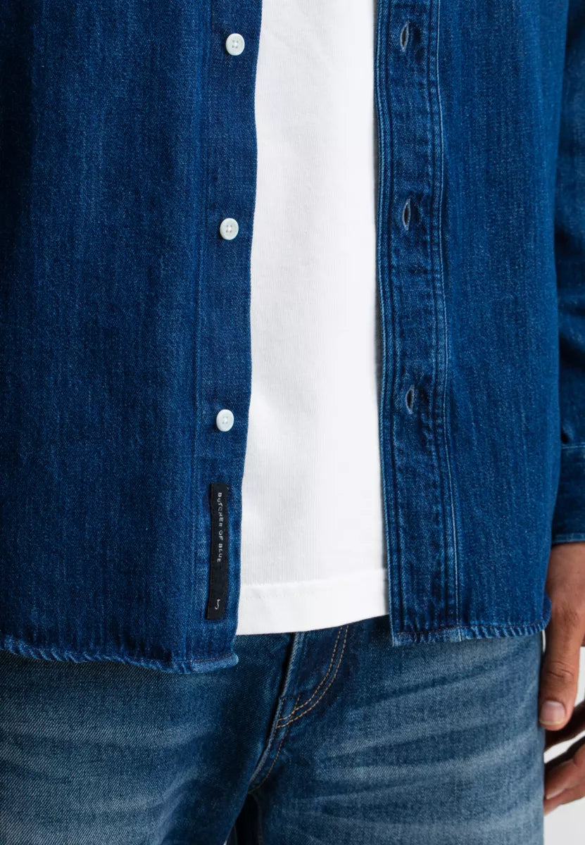 BUTCHER OF BLUE Aidan Worker Denim Shirt
