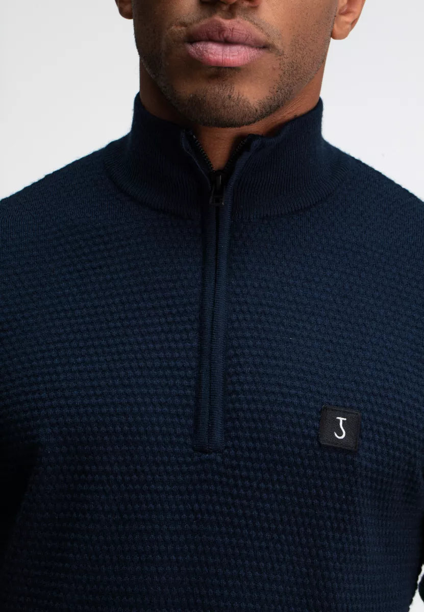 BUTCHER OF BLUE Structure Halfzip - Alaska Blue