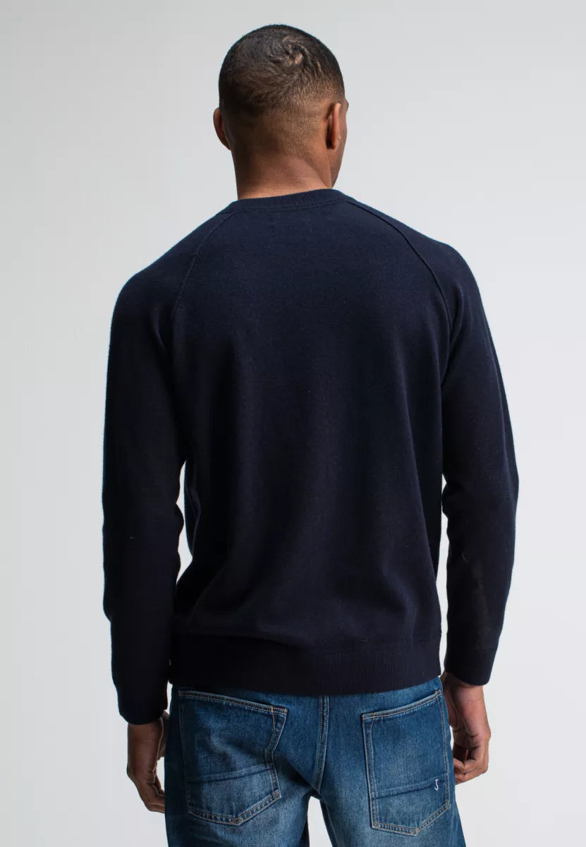 BUTCHER OF BLUE Clifden Sweat Crew - Alaska Blue