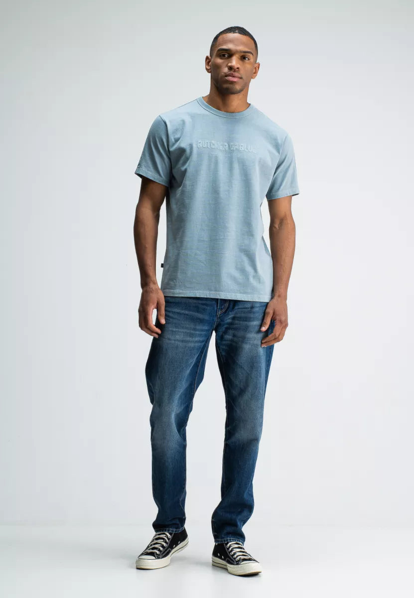 BUTCHER OF BLUE Army Corp Lock Tee - Horizon Blue