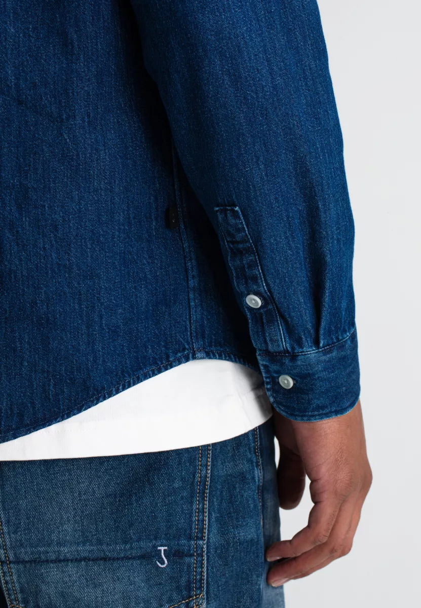 BUTCHER OF BLUE Aidan Worker Denim Shirt