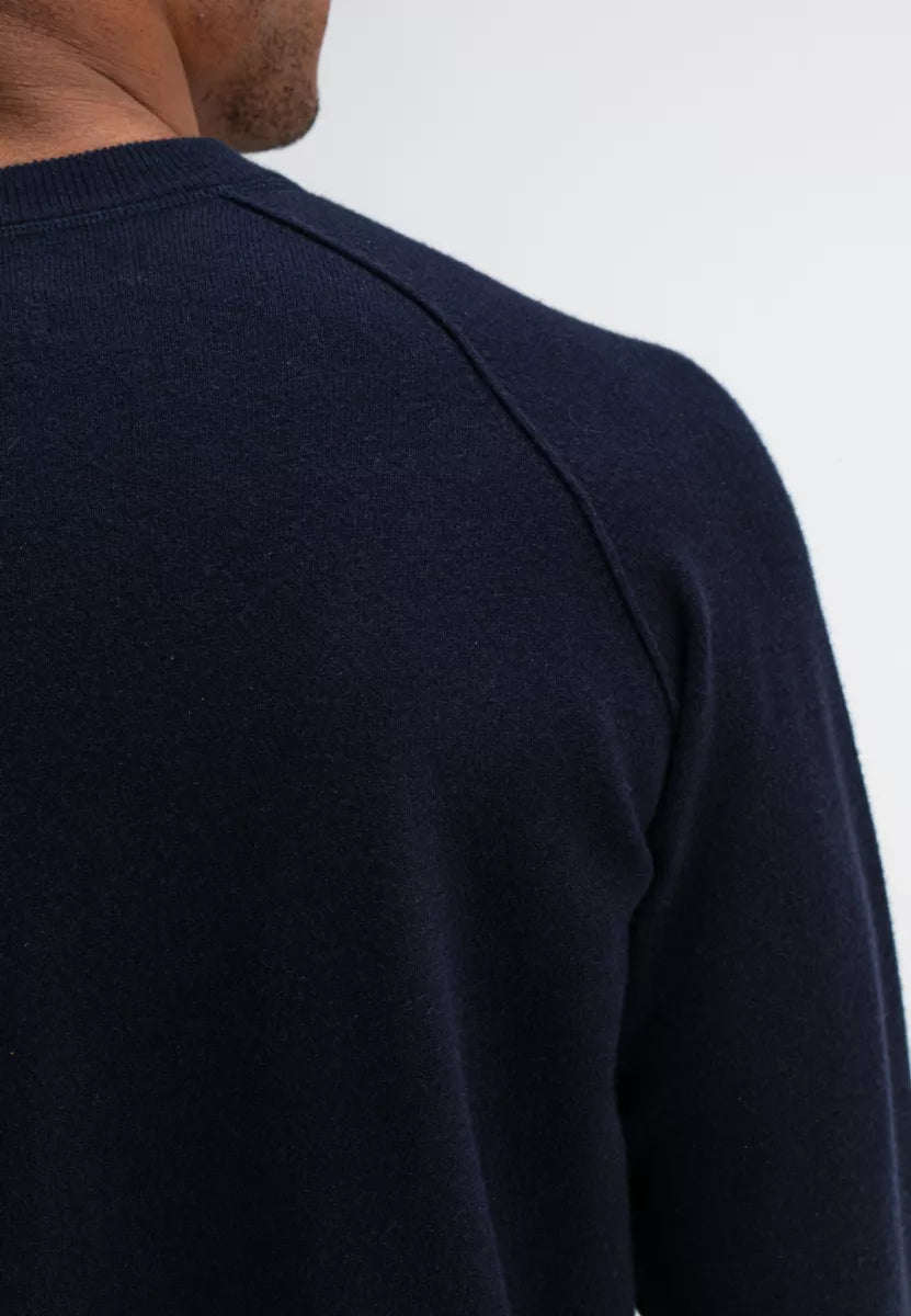 BUTCHER OF BLUE Clifden Sweat Crew - Alaska Blue