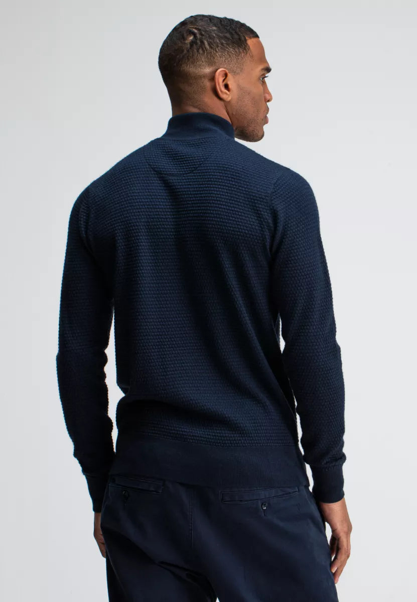 BUTCHER OF BLUE Structure Halfzip - Alaska Blue