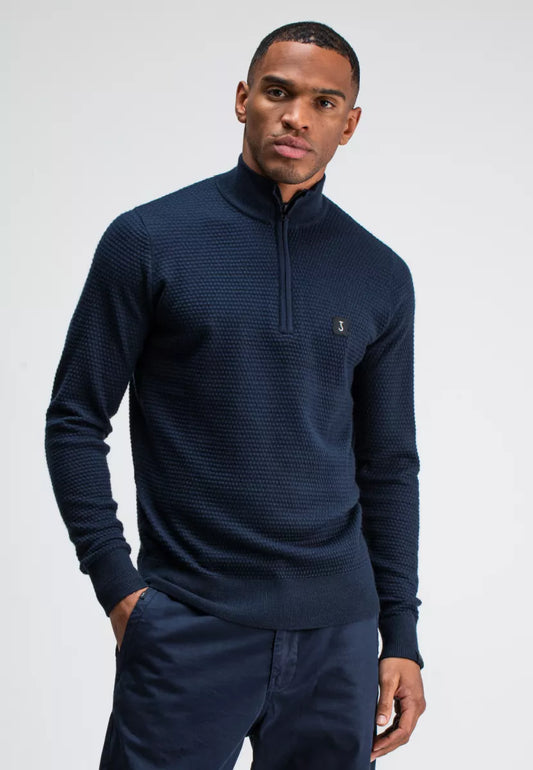 BUTCHER OF BLUE Structure Halfzip - Alaska Blue