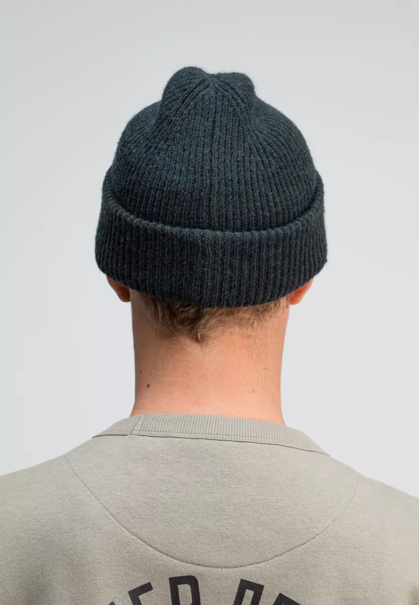 BUTCHER OF BLUE Army Wool Hook Beanie - Conda Green