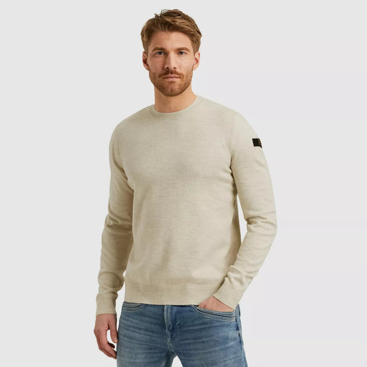 PME-LEGEND Knit Pullover - Ecru