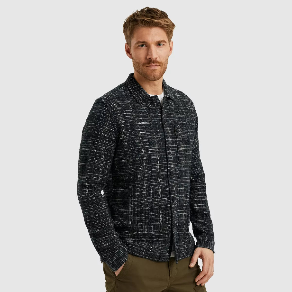 PME-LEGEND Long Sleeve Shirt - Blauw