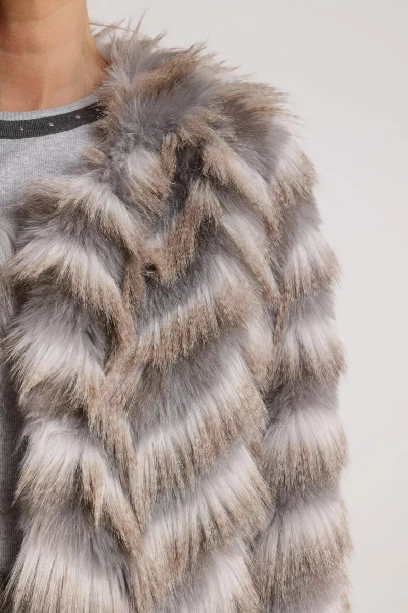 NUKUS Lori Jacket Zigzag
