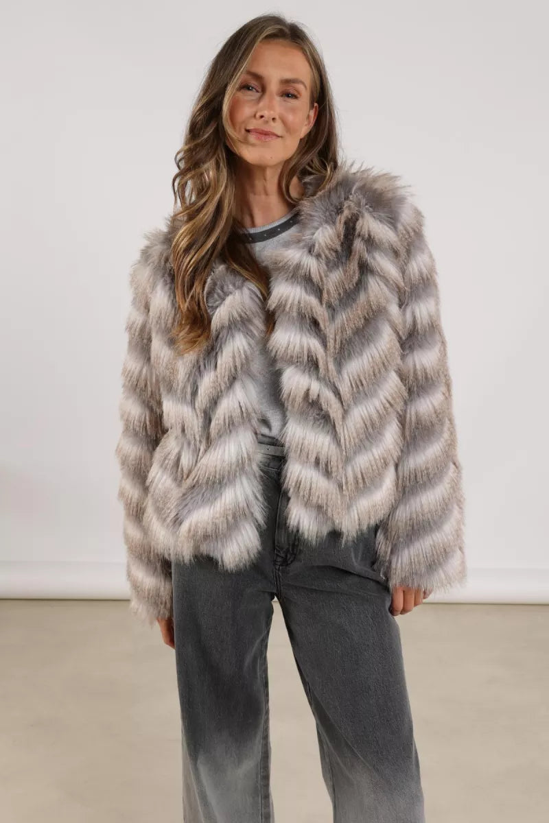 NUKUS Lori Jacket Zigzag