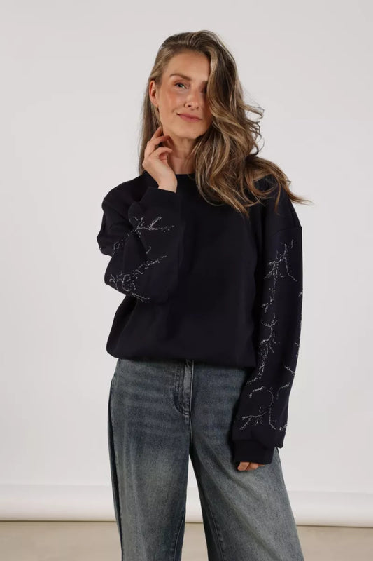 NUKUS Suzanne Pullover Strass