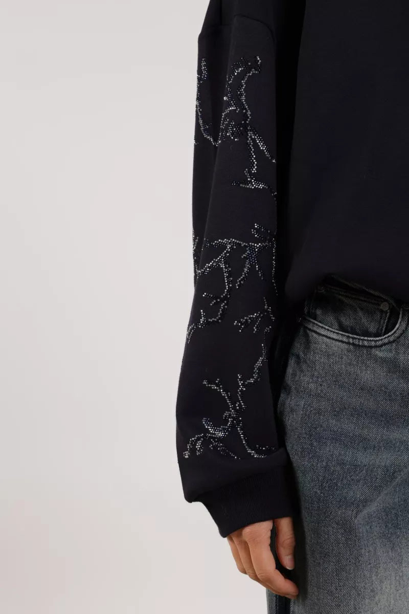 NUKUS Suzanne Pullover Strass