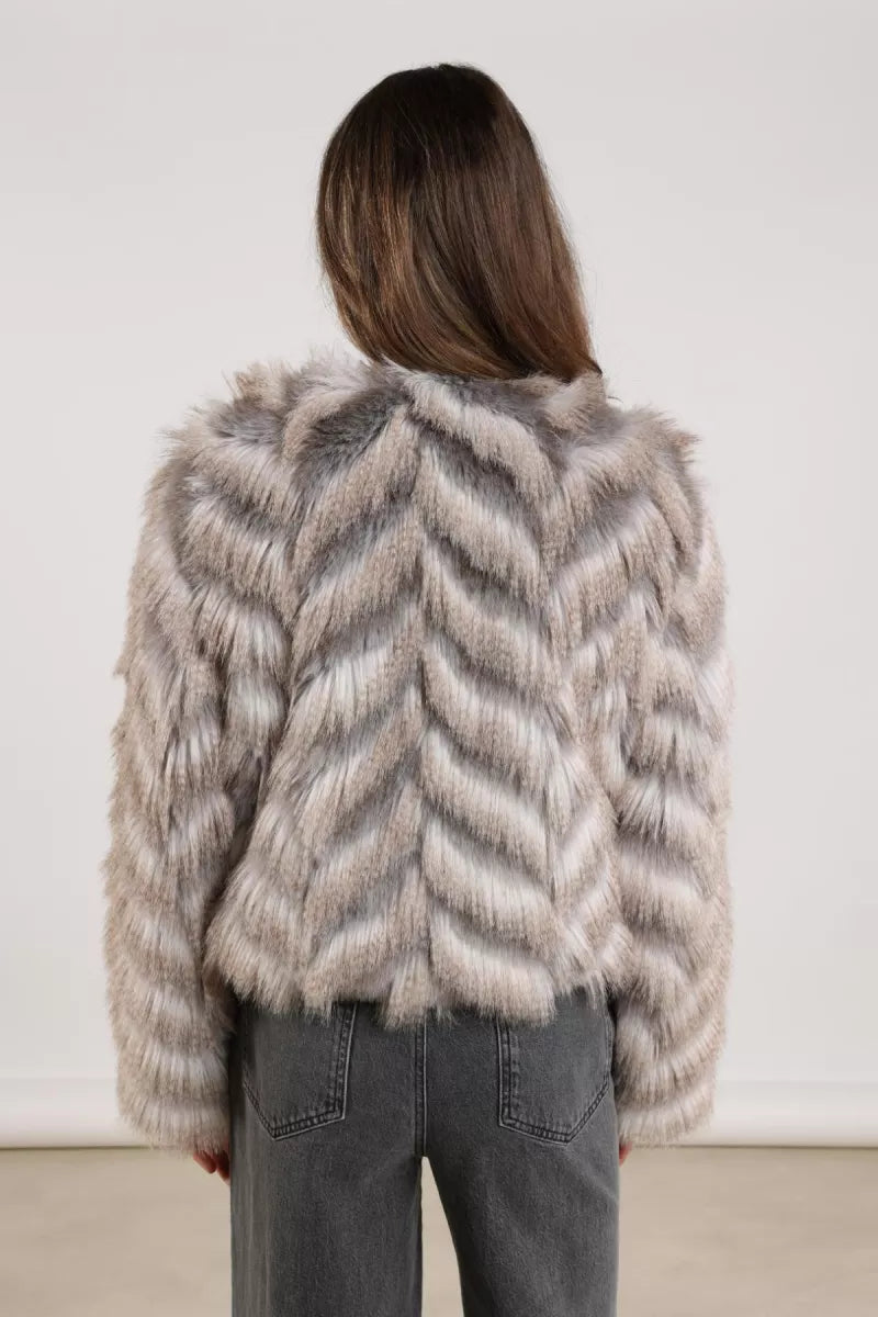 NUKUS Lori Jacket Zigzag