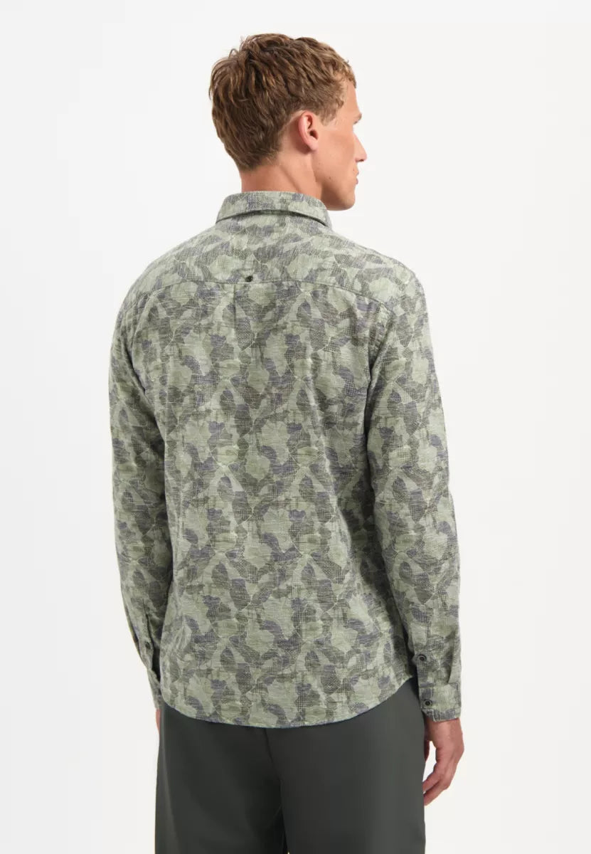 NO EXCESS Shirt Allover Printed
