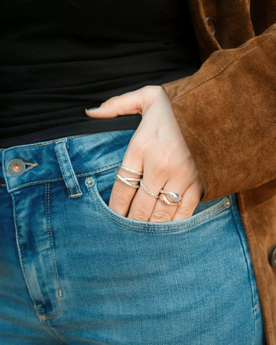 KUYICHI Lisette Flare - Super Aged Blue