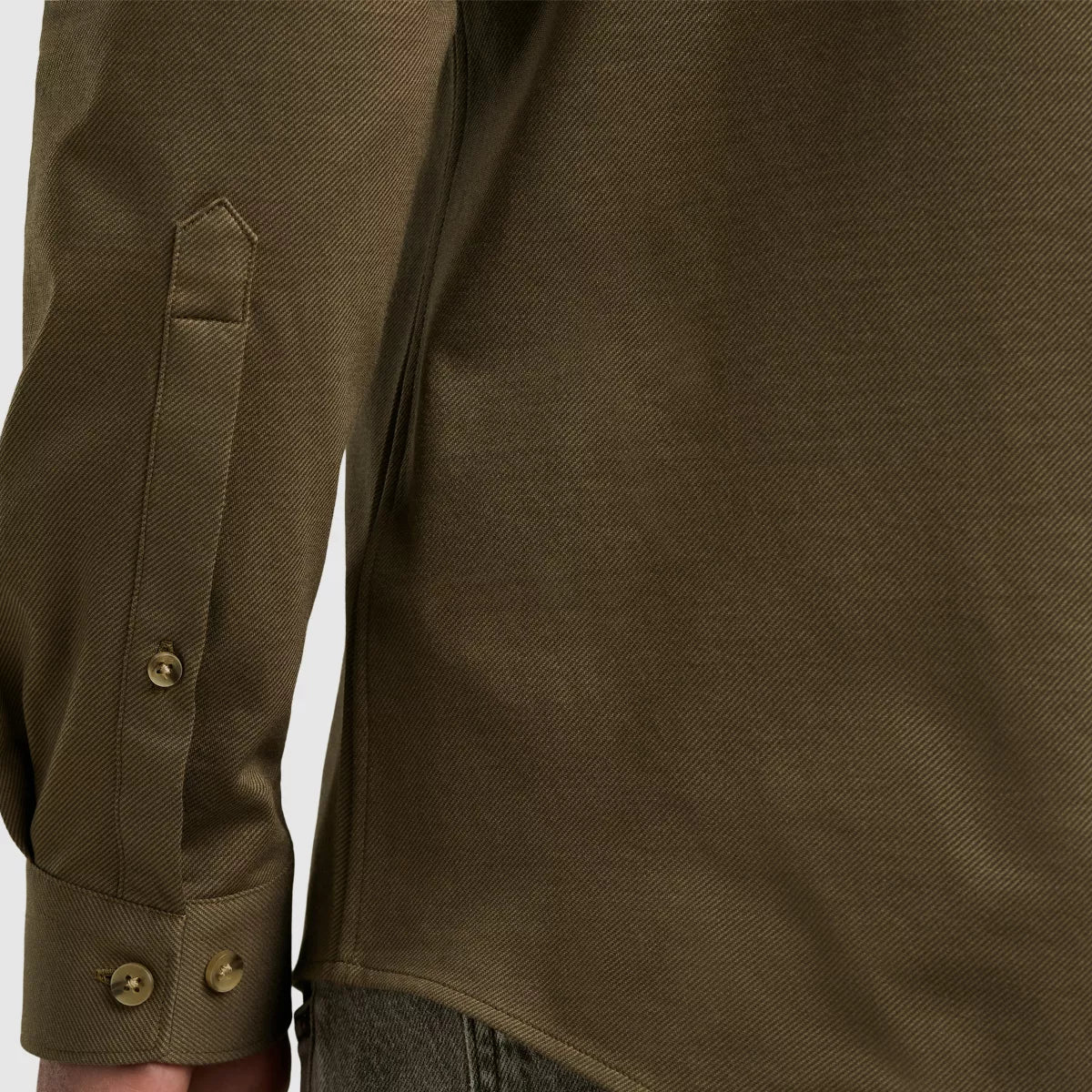 CAST IRON Long Sleeve Shirt - Brown