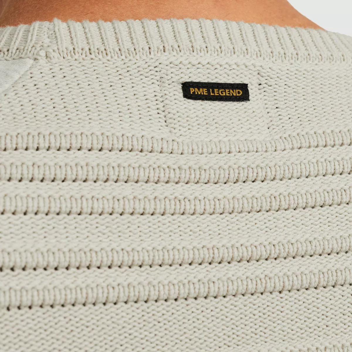 PME-LEGEND Knit Pullover - Ecru