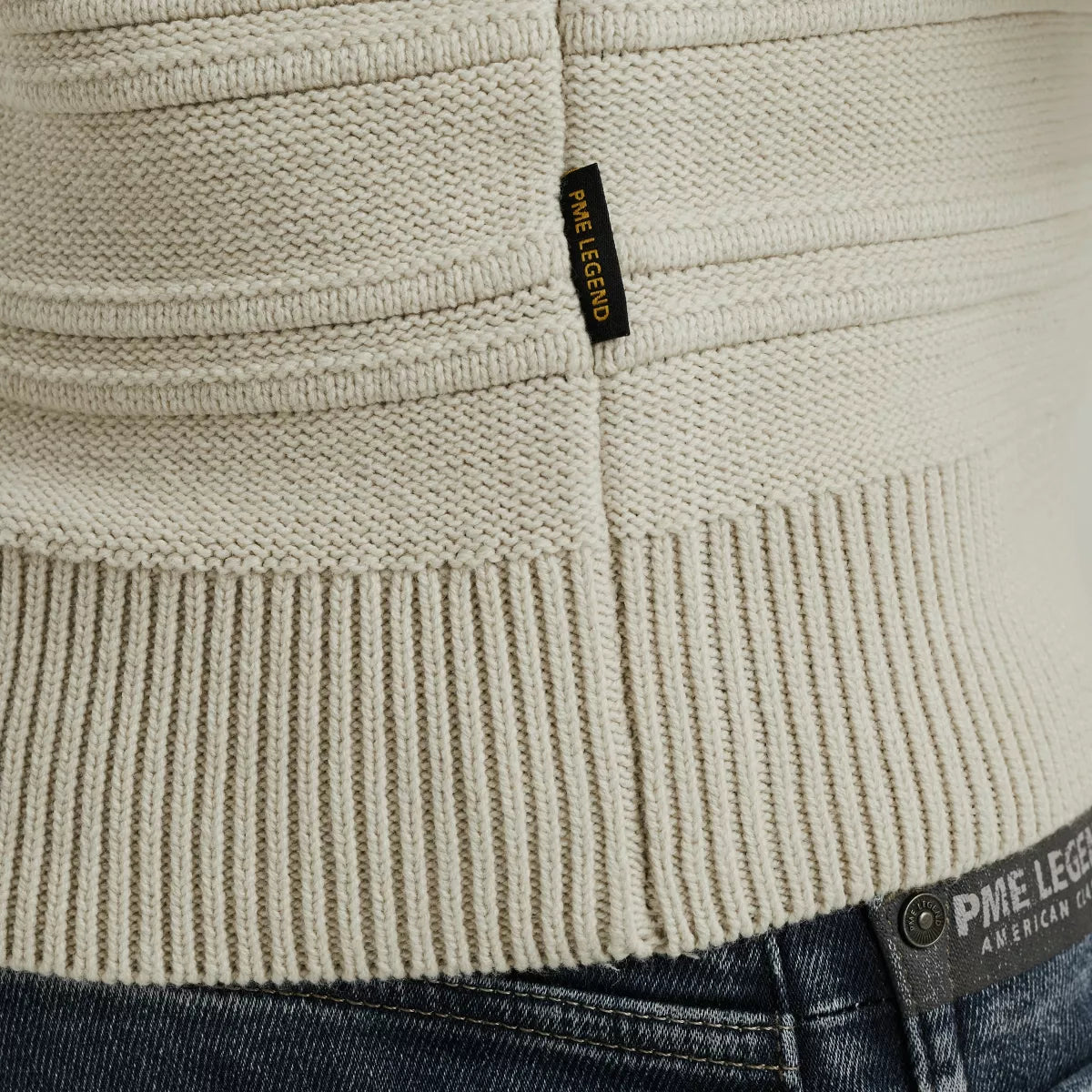 PME-LEGEND Knit Pullover - Ecru