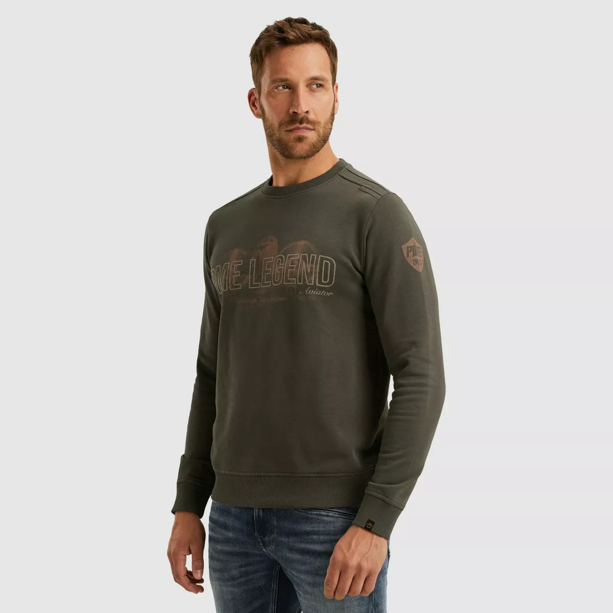 PME-LEGEND Crewneck Sweat - Green