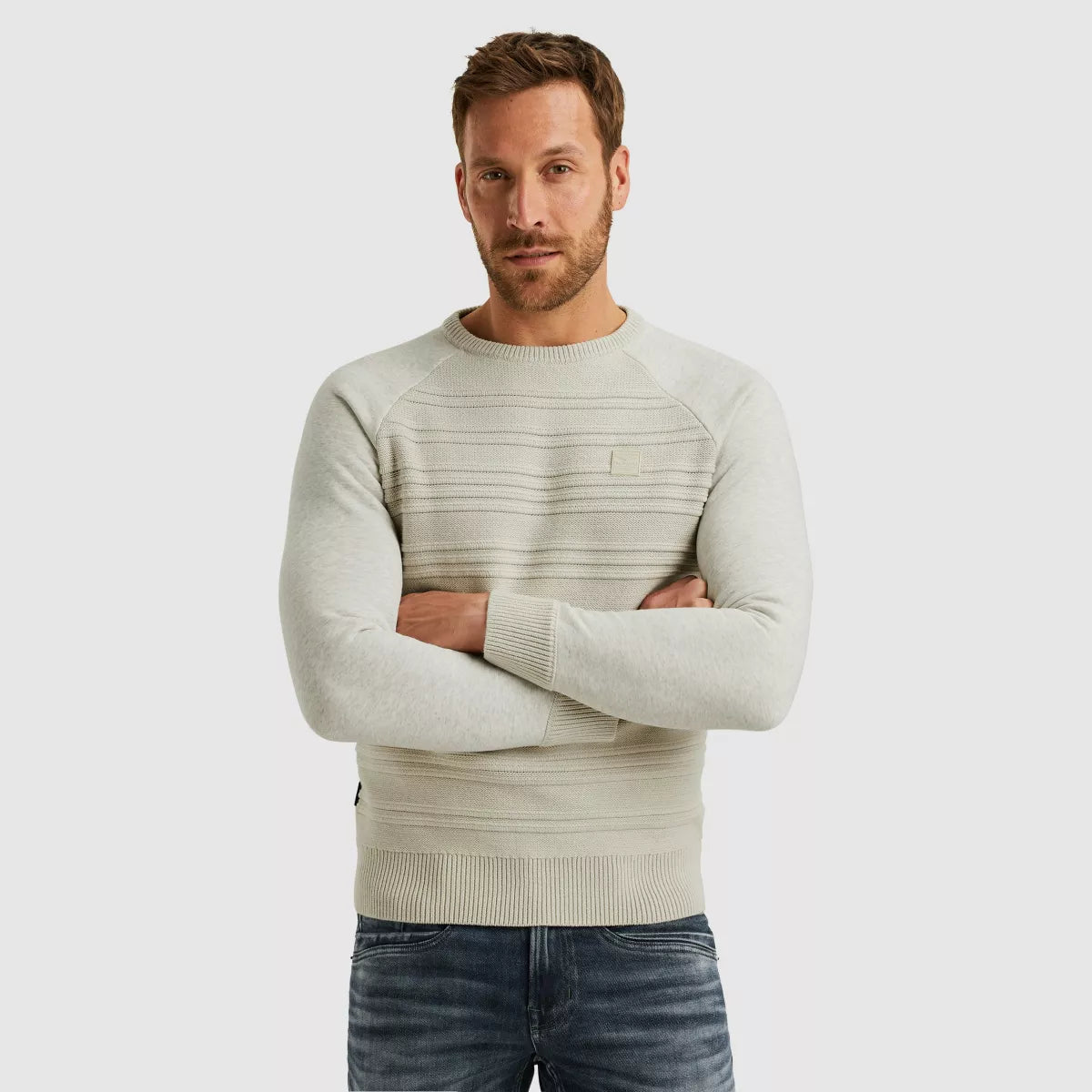 PME-LEGEND Knit Pullover - Ecru