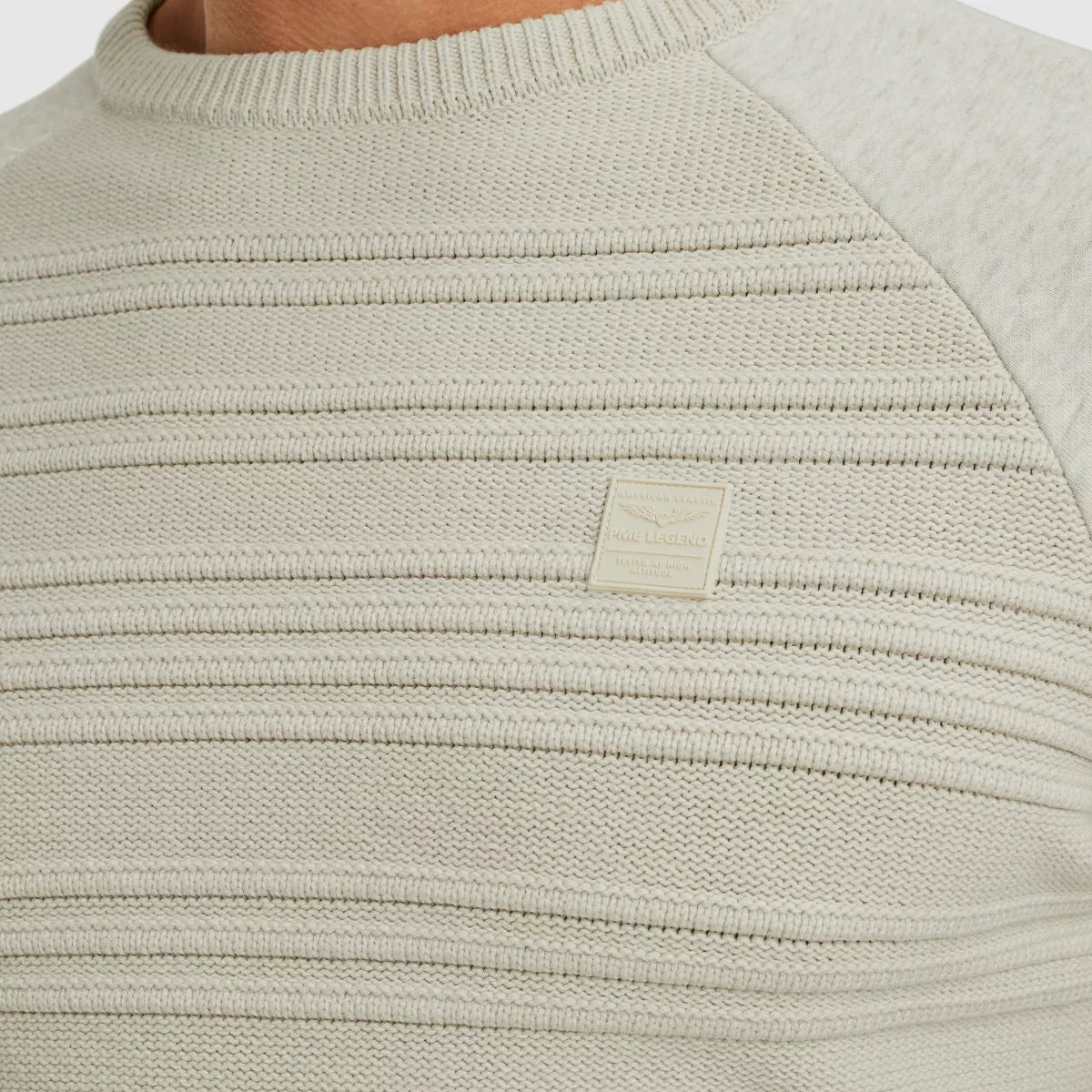 PME-LEGEND Knit Pullover - Ecru