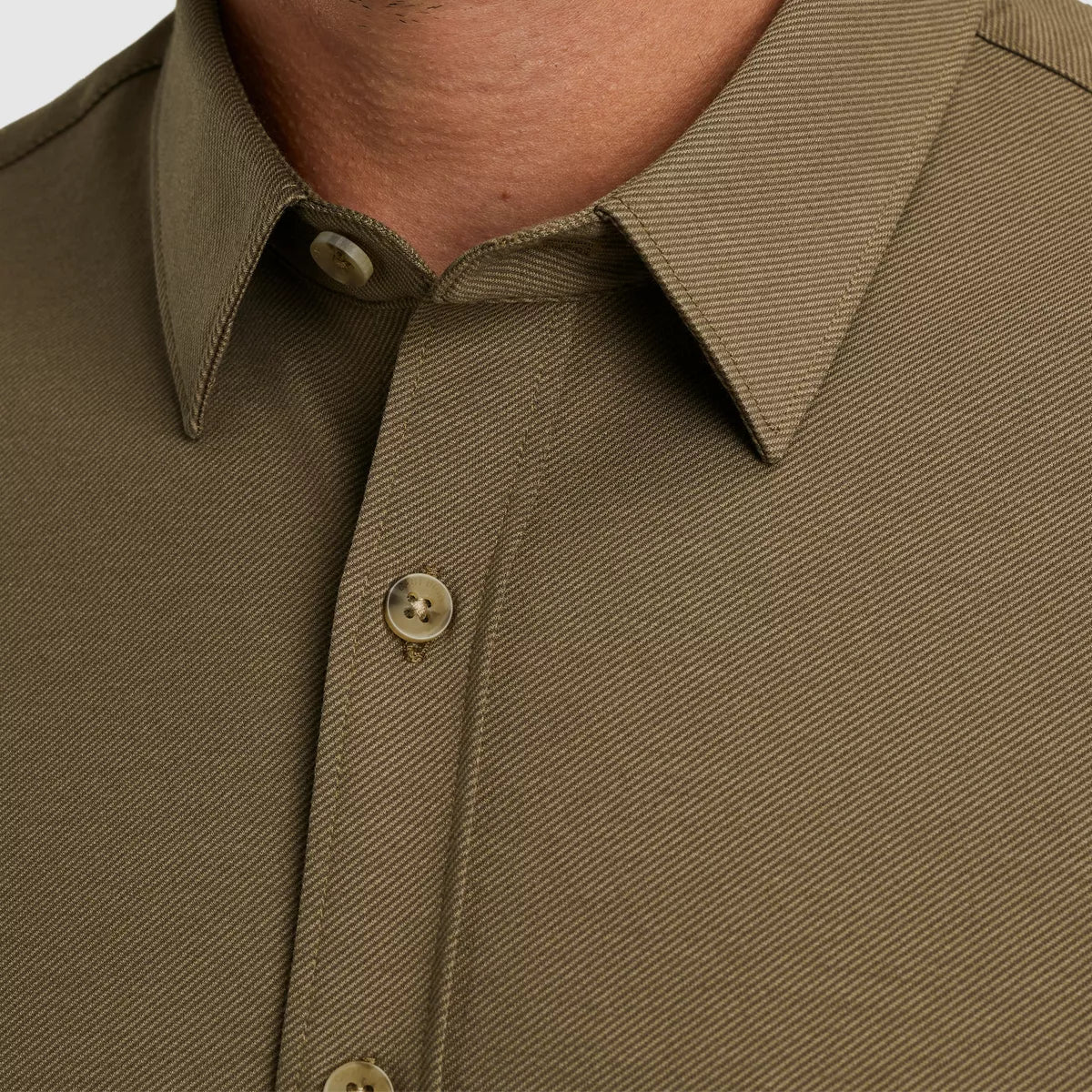 CAST IRON Long Sleeve Shirt - Brown