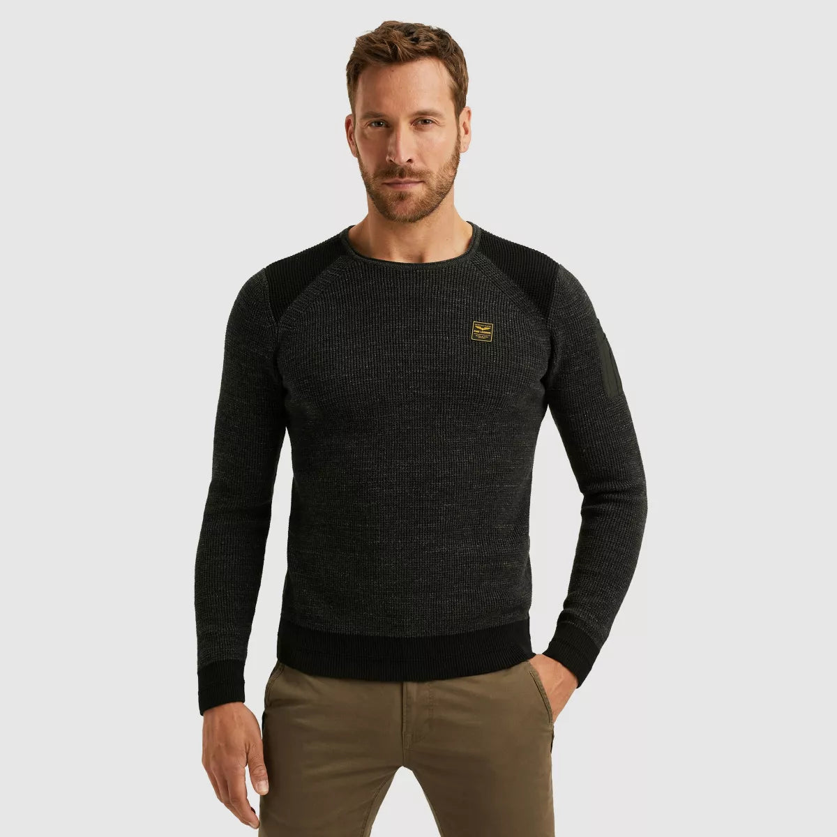 PME-LEGEND Knit Pullover - Zwart