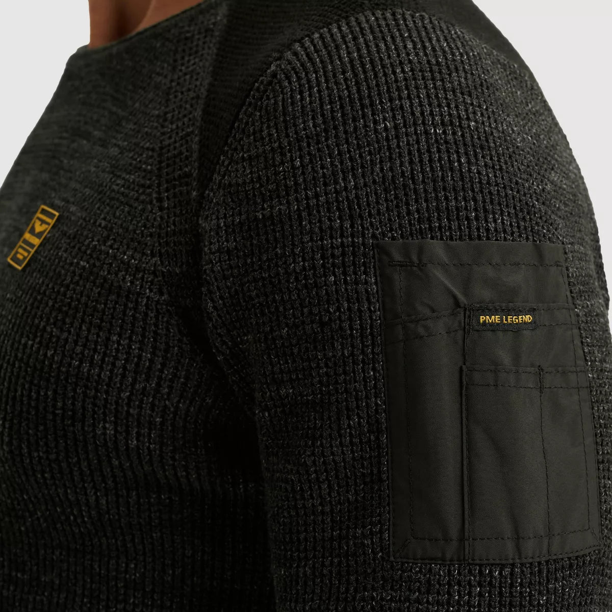 PME-LEGEND Knit Pullover - Zwart
